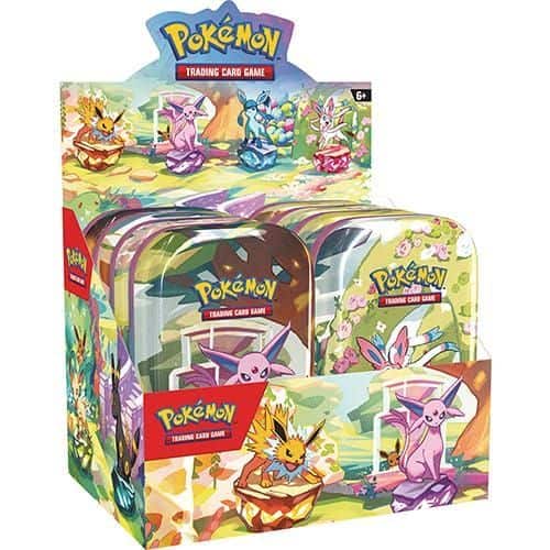 Pokémon TCG – Prismatic Evolutions – Mini lata (Inglés)