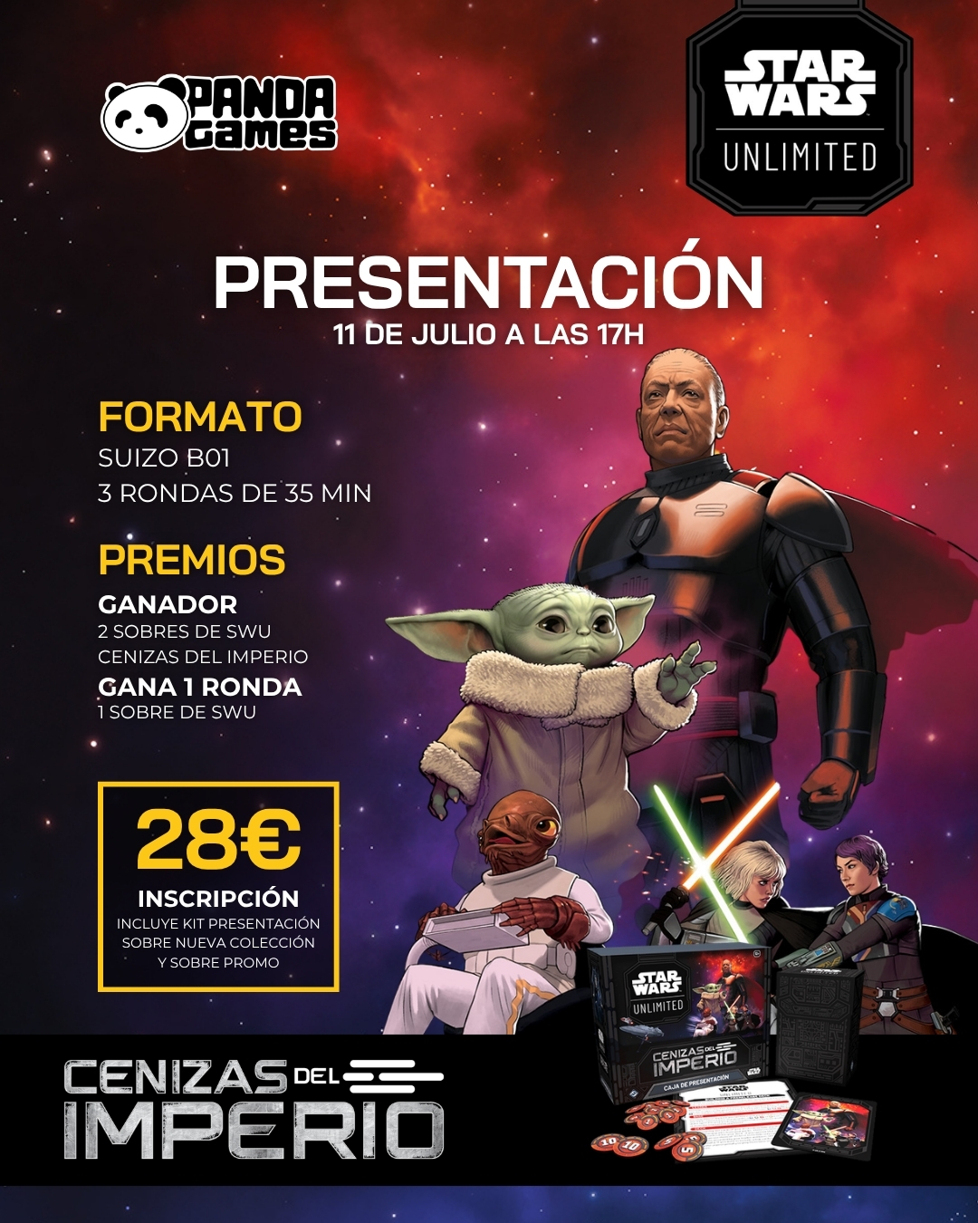 Presentación SWU Cenizas del imperio